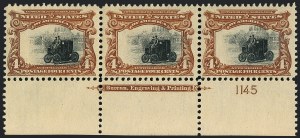 Sale 1118, Lot 196, 1901 Pan-American Issue Stamps
