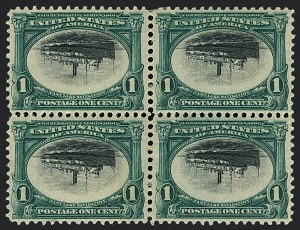 Sale 1118, Lot 206, 1901 Pan-American Issue Inverts