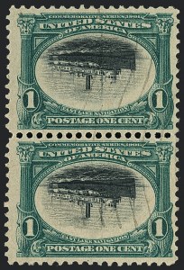 Sale 1118, Lot 211, 1901 Pan-American Issue Inverts