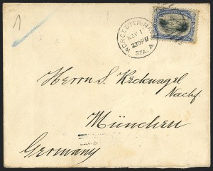 Sale 1118, Lot 219, 1901 Pan-American Issue Covers