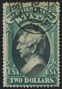 Sale 1118, Lot 241, 1873 State Department Issued Stamps ($2.00-$5.00)