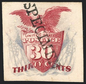 Sale 1118, Lot 54, 1869 Pictorial Issue Specimens