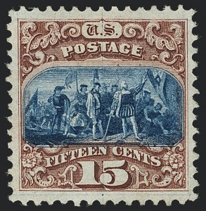 Sale 1118, Lot 56, 15c Type I1869 Pictorial Issue Stamps (Scott 118)