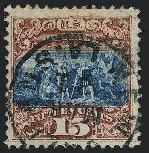 Sale 1118, Lot 57, 15c Type I1869 Pictorial Issue Stamps (Scott 118)