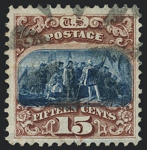 Sale 1118, Lot 58, 15c Type I1869 Pictorial Issue Stamps (Scott 118)