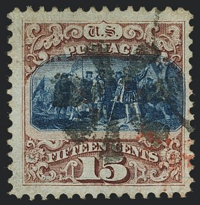 Sale 1118, Lot 59, 15c Type I1869 Pictorial Issue Stamps (Scott 118)