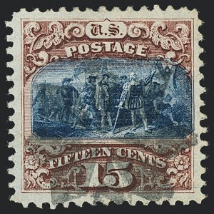 Sale 1118, Lot 60, 15c Type I1869 Pictorial Issue Stamps (Scott 118)