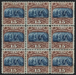 Sale 1118, Lot 73, 15c Type II 1869 Pictorial Issue Stamps (Scott 119)
