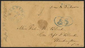 Sale 1120, Lot 1024, Postmasters` Provisionals