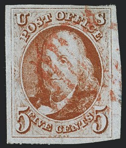 Sale 1120, Lot 1058, 1847 Issue (Scott 1-2)