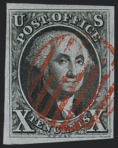 Sale 1120, Lot 1063, 1847 Issue (Scott 1-2)