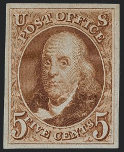 Sale 1120, Lot 1068, 1875 Reproduction of 1847 Issue (Scott 3-4)