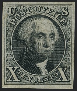 Sale 1120, Lot 1073, 1875 Reproduction of 1847 Issue (Scott 3-4)