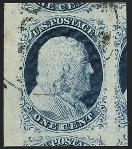Sale 1120, Lot 1101, 1c 1851-56 Issue (Scott 5-9)