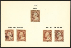 Sale 1120, Lot 1106, 3c 1851-56 Issue (Scott 10-11A)