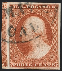 Sale 1120, Lot 1112, 3c 1851-56 Issue (Scott 10-11A)
