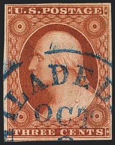 Sale 1120, Lot 1117, 3c 1851-56 Issue (Scott 10-11A)