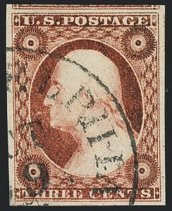Sale 1120, Lot 1146, 3c 1851-56 Issue (Scott 10-11A)