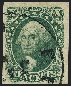 Sale 1120, Lot 1168, 5c-12c 1851-56 Issue (Scott 12-17)