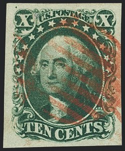 Sale 1120, Lot 1170, 5c-12c 1851-56 Issue (Scott 12-17)