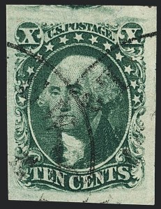 Sale 1120, Lot 1172, 5c-12c 1851-56 Issue (Scott 12-17)