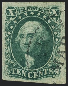 Sale 1120, Lot 1176, 5c-12c 1851-56 Issue (Scott 12-17)