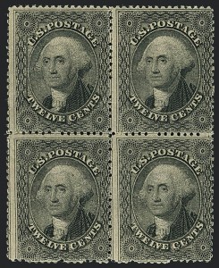 Sale 1120, Lot 1211, 5c-90c 1857-60 Issue (Scott 27-39)