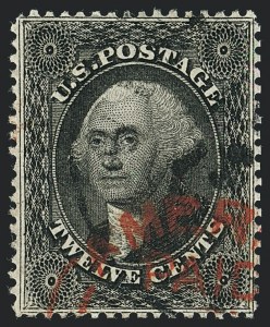 Sale Number 1120, Lot Number 1212, 5c-90c 1857-60 Issue (Scott 27-39)
