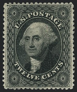 Sale 1120, Lot 1213, 5c-90c 1857-60 Issue (Scott 27-39)