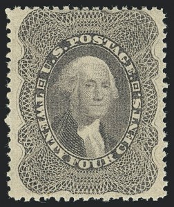 Sale 1120, Lot 1214, 5c-90c 1857-60 Issue (Scott 27-39)