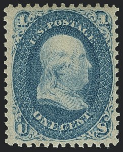 Sale 1120, Lot 1225, 1861-66 Issue (Scott 56-78)