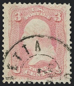 Sale Number 1120, Lot Number 1230, 1861-66 Issue (Scott 56-78)