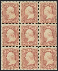 Sale 1120, Lot 1237, 1861-66 Issue (Scott 56-78)