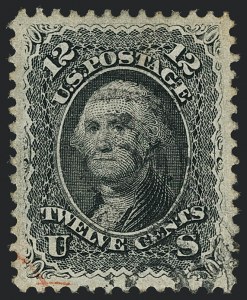 Sale 1120, Lot 1244, 1861-66 Issue (Scott 56-78)