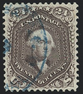 Sale 1120, Lot 1245, 1861-66 Issue (Scott 56-78)