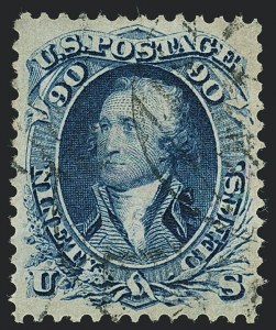 Sale 1120, Lot 1252, 1861-66 Issue (Scott 56-78)