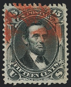 Sale 1120, Lot 1273, 1867-68 Grilled Issue (Scott 79-101)