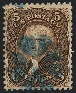 Sale 1120, Lot 1280, 1867-68 Grilled Issue (Scott 79-101)