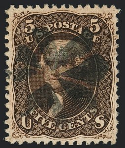 Sale 1120, Lot 1281, 1867-68 Grilled Issue (Scott 79-101)