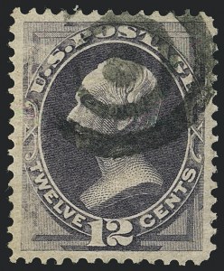 Sale 1120, Lot 1327, 1870-71 National Bank Note Co. H Grilled Issue (Scott 134-144)