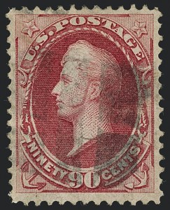 Sale 1120, Lot 1332, 1870-71 National Bank Note Co. H Grilled Issue (Scott 134-144)