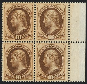 Sale 1120, Lot 1352, 1873-75 Continental Bank Note Co. Issue (Scott 156-179)