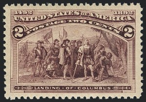 Sale 1120, Lot 1382, 1893 Columbian Issue (Scott 230-245)