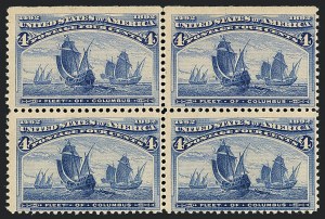 Sale 1120, Lot 1385, 1893 Columbian Issue (Scott 230-245)