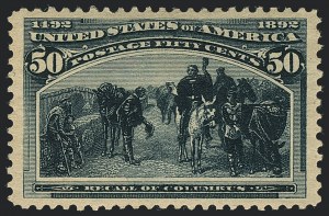 Sale 1120, Lot 1394, 1893 Columbian Issue (Scott 230-245)