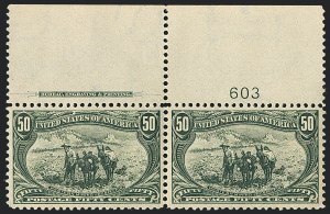 Sale 1120, Lot 1415, 1898 Trans-Mississippi Issue (Scott 285-293)