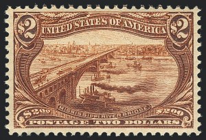 Sale 1120, Lot 1421, 1898 Trans-Mississippi Issue (Scott 285-293)