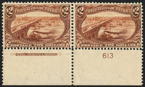 Sale 1120, Lot 1423, 1898 Trans-Mississippi Issue (Scott 285-293)