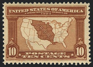 Sale Number 1120, Lot Number 1452, 1904-07 Louisiana Purchase, Jamestown Issues (Scott 323-330)