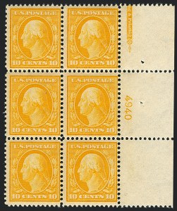 Sale 1120, Lot 1458, 1908-13 Washington-Franklin Issues (Scott 331-388)